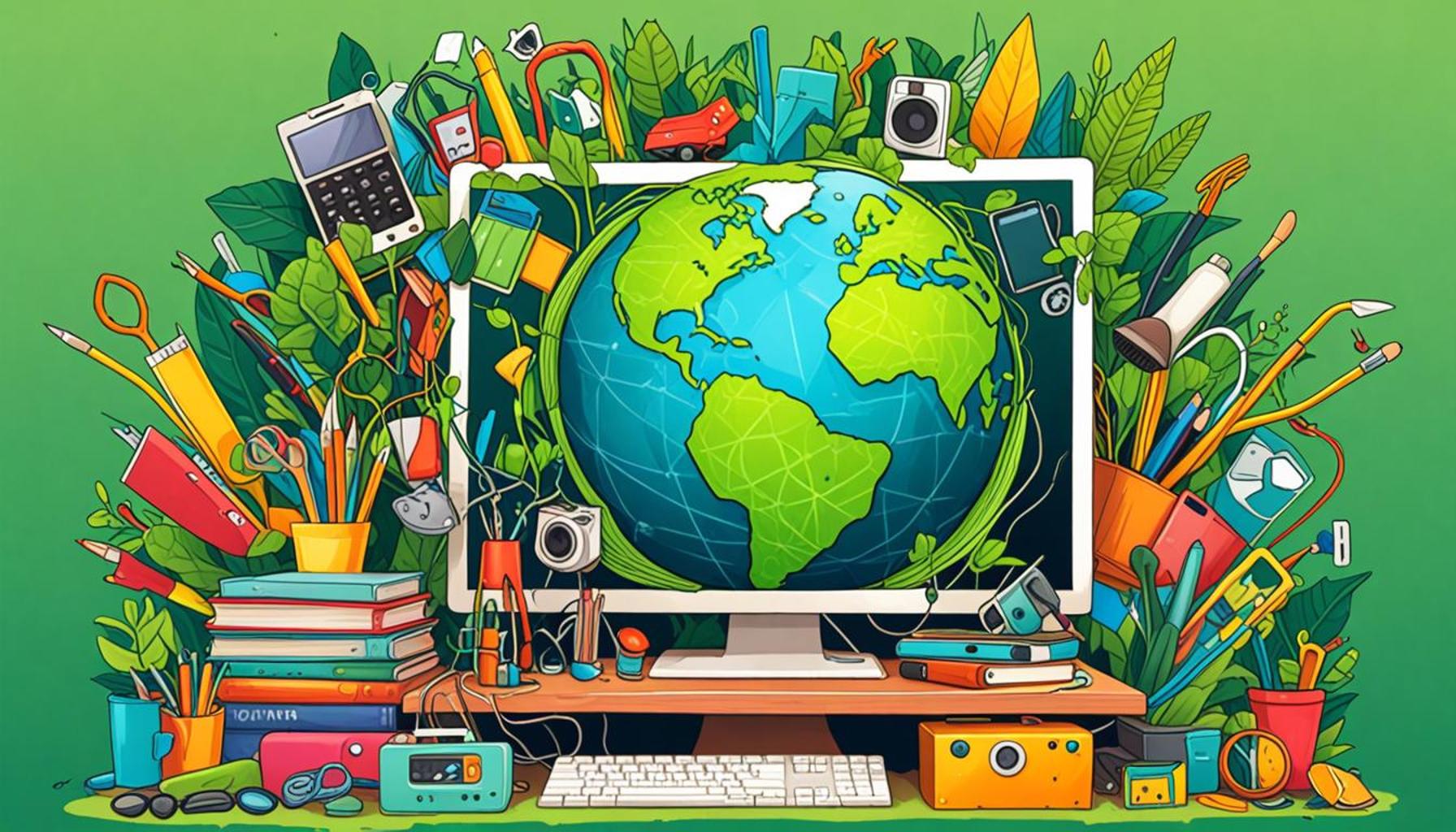 Digital Decluttering and Sustainability: How Reducing Digital Consumption Contributes to a Greener World