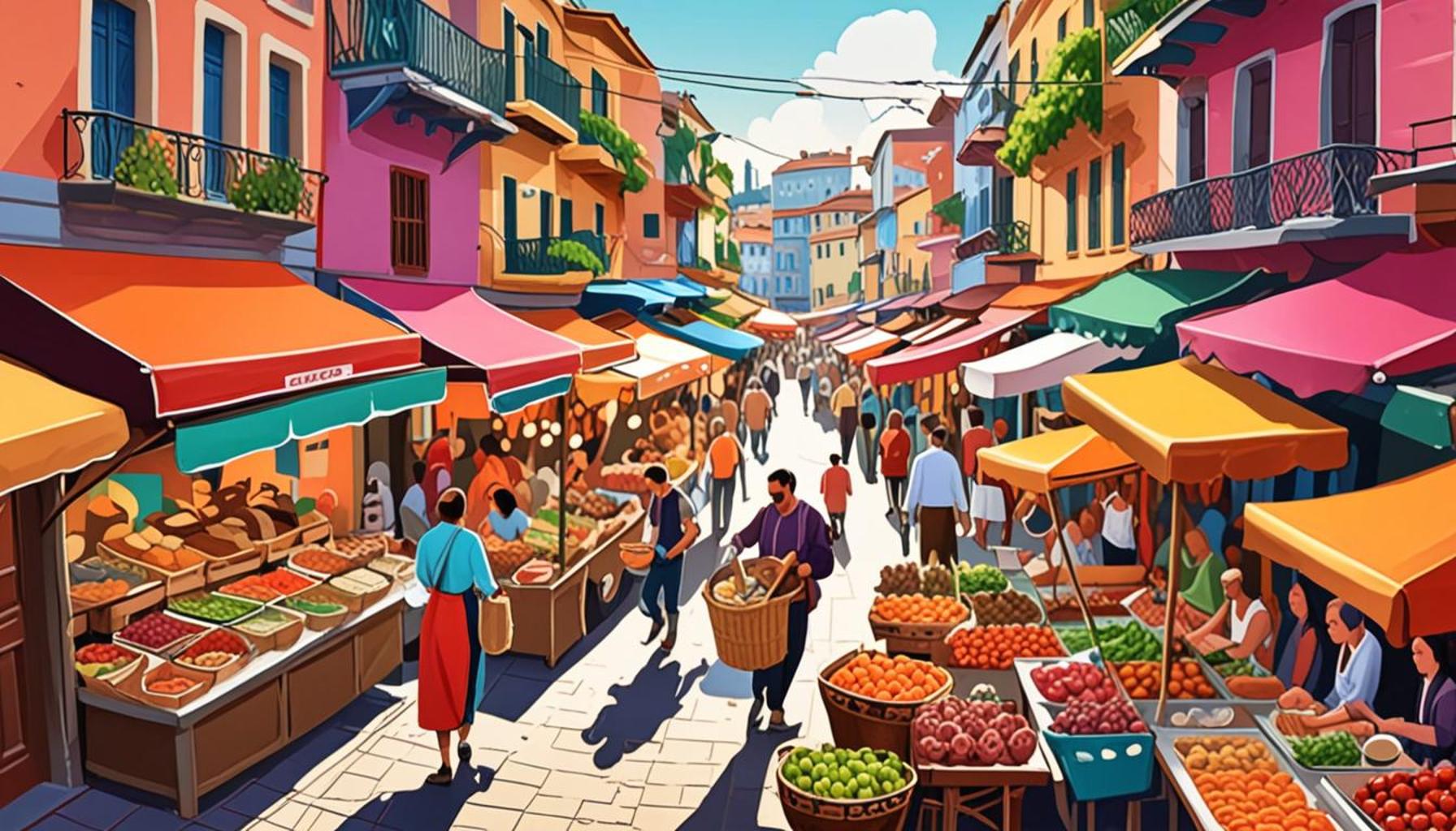 Exploring Local Cuisine: A Culinary Route through Street Markets