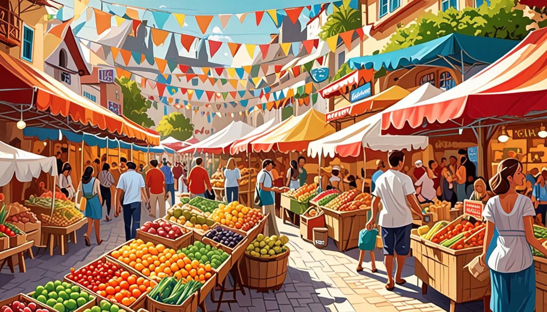 Markets and Fairs: Discovering Regional Products in Tourist Itineraries