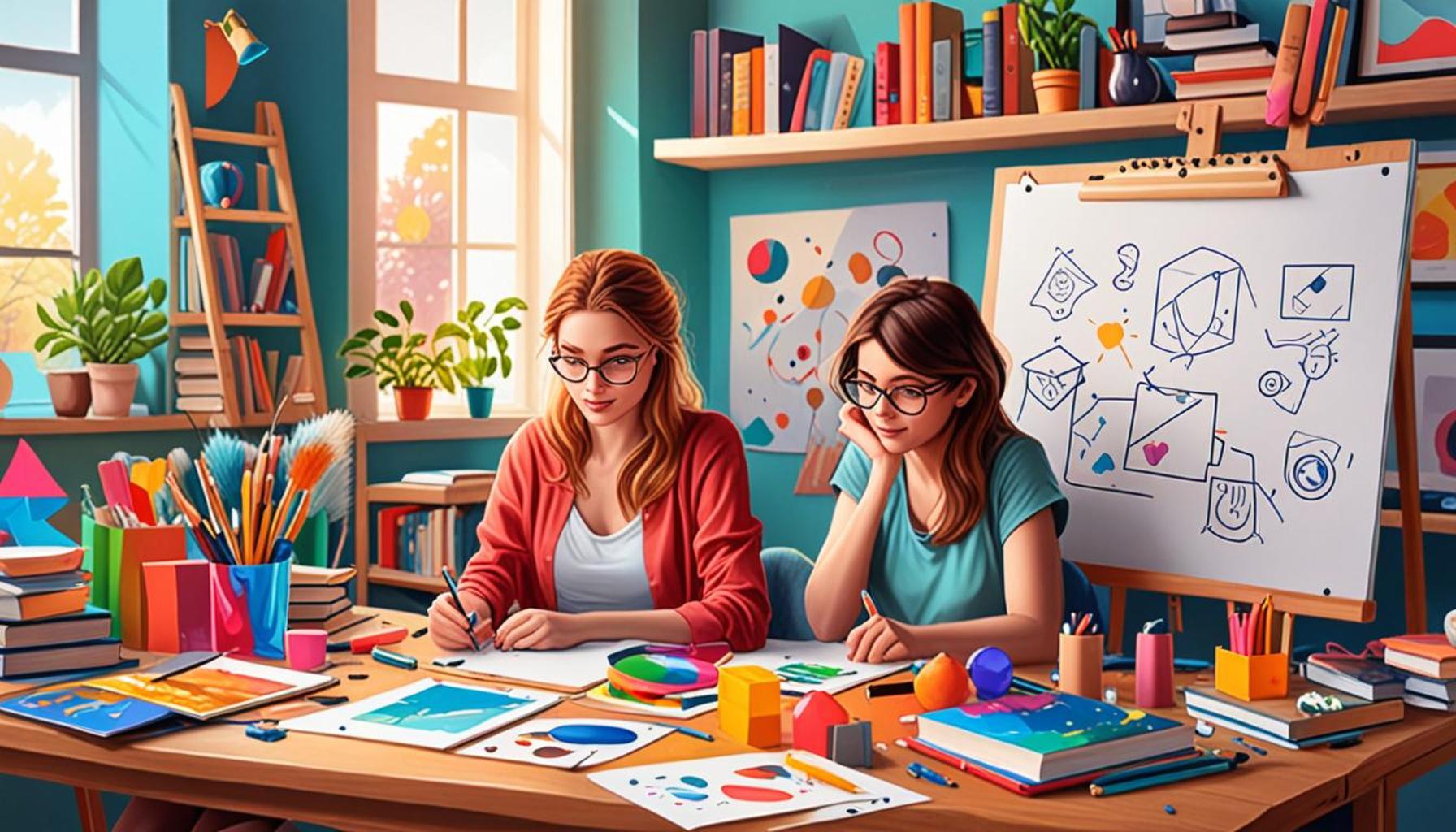 Creating Visual Aids for Better Knowledge Retention in Self-Learning