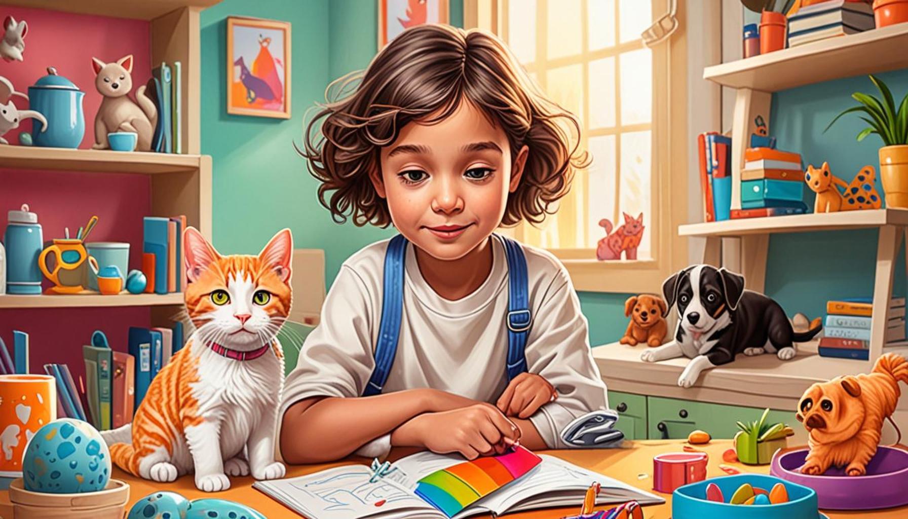 The Influence of Pet Adoption on Reducing Stress and Anxiety in Children