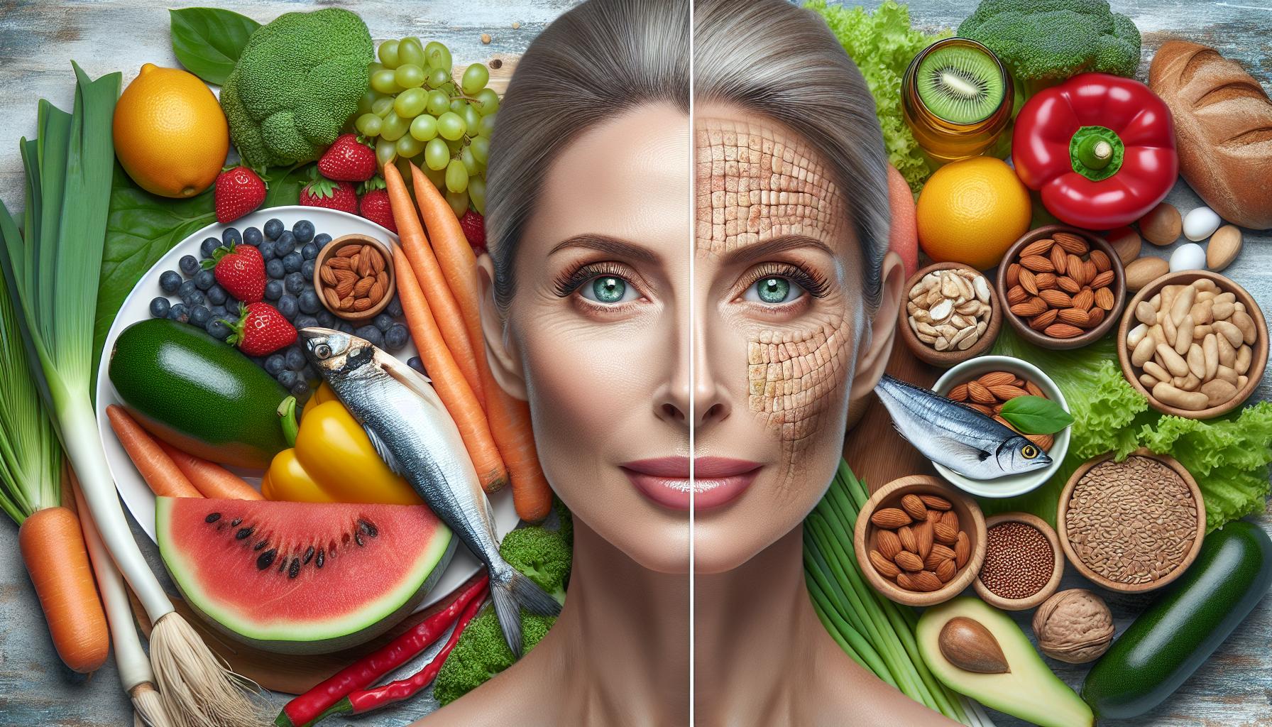 The Role of Nutrition in Skin Aging: Foods That Promote Youthful Skin