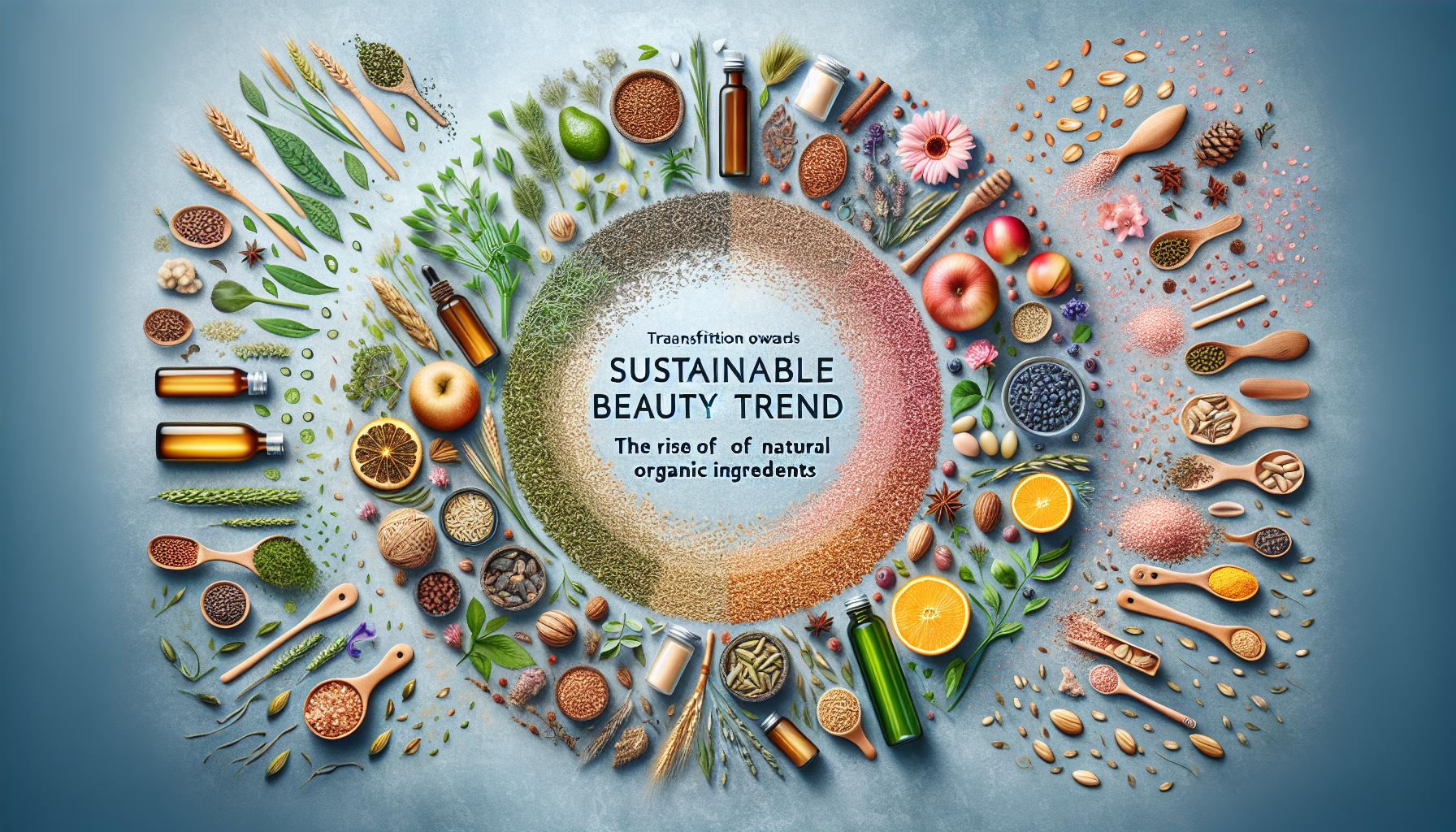 Trends in Sustainable Beauty: The Growth of Natural and Organic Ingredients